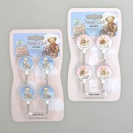 Nonos Round 4P 9106 Kitchen Sink Bathroom Wall Hook Hook Hook Holder Multipurpose Accessories hanger blue 5ea