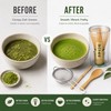 Bamboo Matcha Whisk Set for Tea Making – 4-Piece Chasen