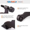 KOVOSCH 2 Pack Hinge Pin Door Stopper Oil Rubbed Bronze