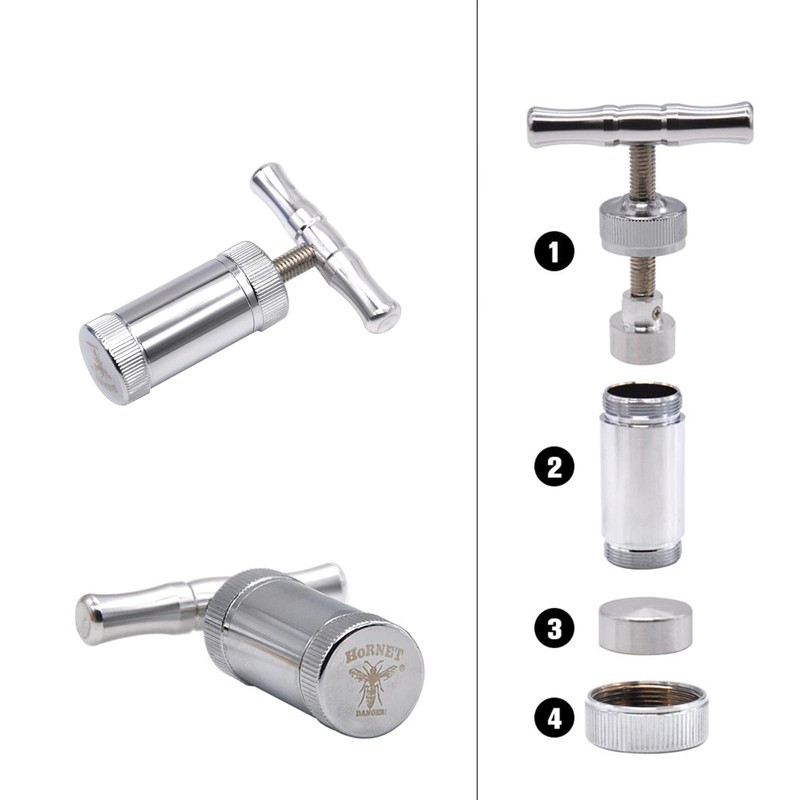 Tool Pollen T Press, Pollen Press T-Handle, Durable Herb Pen,