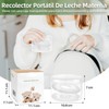 HomeChi Recolector de Leche Materna 2 Piezas, 70ml Conchas Recolectoras