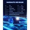 Marsauto D1S HID Bulbs, 66144 66140 85140 85415 (85415C1) for