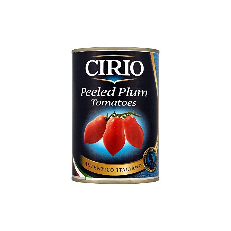 Cirio Peeled Plum Tomatoes (400g) - Pack of 2