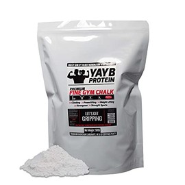 YAYB Premium Gym Chalk 500G- UK / EU Grade Magnesium Carbonate -Weight lifting-Climbing-Gym Chalk Powder