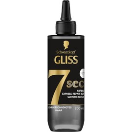 Gliss 7 Sec Express Repair Ultimate Repair Treatment (200 ml), Hair Treatment Repairs Very Damaged & Dry Hair with Liquid Keratin & Haptiq System, for 100% Stronger Hair