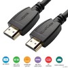QualGear 12' High Speed HDMI 2.0 Cable with Ethernet Black