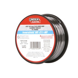 Lincoln Electric ED030584 Innershield NR-211-MP Flux-Cored (FCAW-S) Wire, 0.035" Diameter, 1 lb Spool / 5 Lb. Carton