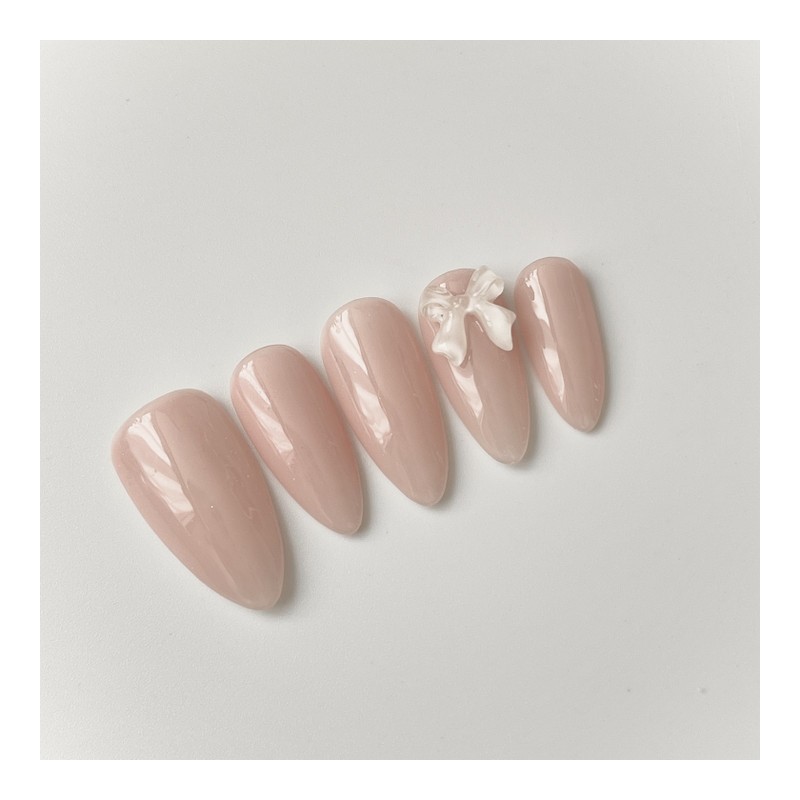 3+1 Ballet Core Handmade Nail Tips - Long Point /
