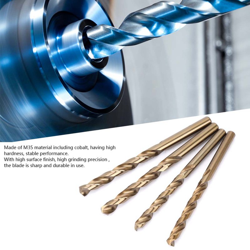 74pc M35 Cobalt Drill Bit Set HSS-CO Twist Drills Bit