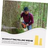 ORFOFE Plastic Tree Felling Wedges 4pcs Set for Logging and