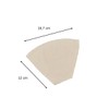 Fackelmann 42228 Reusable Coffee Filter, Eco Friendly Cotton Coffee Filter,