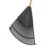 Expert Gardener Wood and Poly Leaf Rake (Choose Your Size)