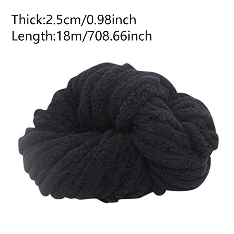 Chunky Wool YarnChenille Wool Yarn Super Soft Arm Knitting Crocheting