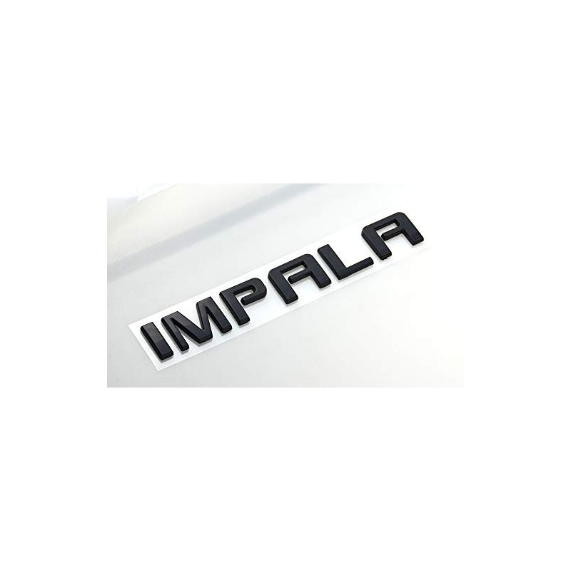 1x Impala trunk Emblems 3D Badges Nameplate Letter Replacement for
