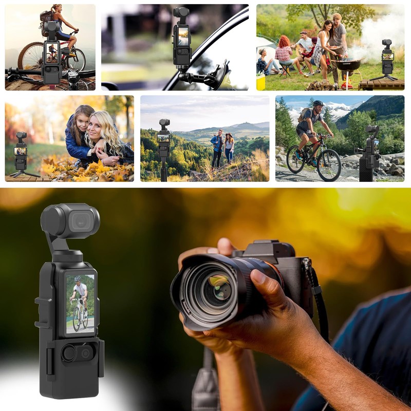 PULUZ Camera Expansion Adapter for DJI OSMO Pocket 3 Accessories,Protective