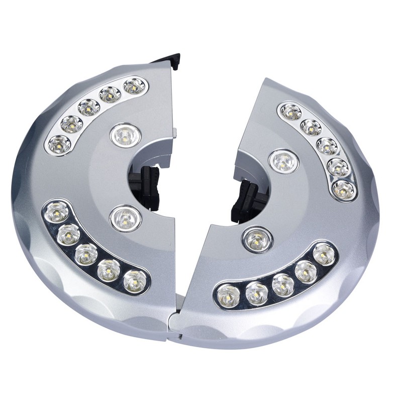 Patio Umbrella Light 24 LED Umbrella Pole Lamp for Patio