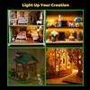 Suzeyar Metal Miniature LED Light,Tiny Spot Lights with Magnet Base,Battery