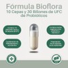 Probióticos 30 Billones, 10 Cepas, Apoyo Inmune Bioflora (120 Cápsulas)