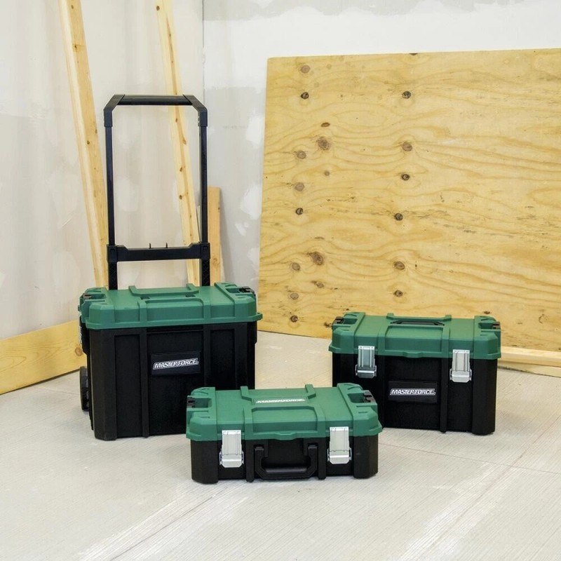 Masterforce 21" Heavy Duty Impact Resistant Polypropylene Deep Tool Box