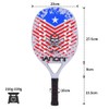 IANONI Beach Tennis Racket,Carbon Fiber Grit Face with EVA Memory