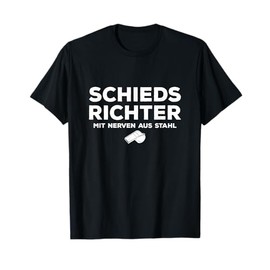 Mens Schiri Referee Handball Football T-Shirt