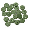 HARFINGTON 20pcs Resin Sewing Button, 12.5mm (1/2-inch) 2 Holes Round