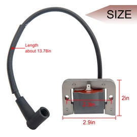 24584 01-s Ignition Coil for Kohler 2458445-S, 2458401-S, 24 584 45-S, 24-584-01S - 2PCS Ignition Coils Compatible with Kohler CH18 CH20 CV18 CV20 CV730 SV710 Replace# MIU11542, M132370