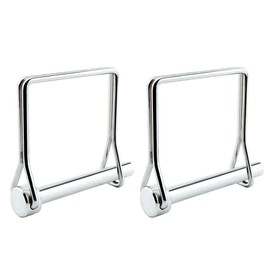 Stainless Steel Square Shaft Locking Pin 5/16" x 2 3/4" (Pack of 2)