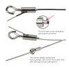 YQL Portable Hook & Eye Turnbuckle Tension for 1/16-3/32 Galvanized