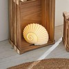 Frank Flechtwaren LED Shell White, Dimensions: 18 x 9 x