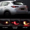Huray Left LED Outer Tail Light Assembly Fit for Mazda