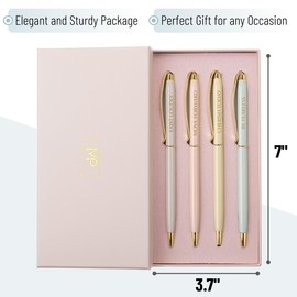 Mr. Pen- Fancy Pen Set, 4 pcs, Inspirational Pens for Women, Fancy Pens for Women