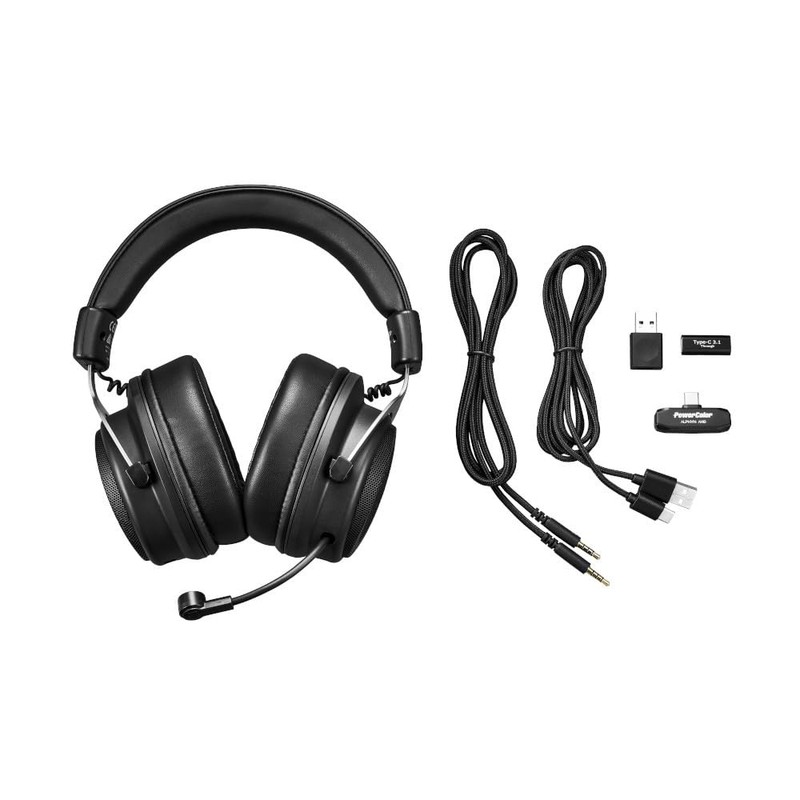 Power Color ALPHYN AH10 Wireless Gaming Headset with 2.4 GHz