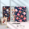 3pcs Cuaderno Espiral 240 Hojas Oficina Estudio Hogar Cuadernos Tapa
