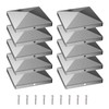 Fence Post Caps 3x3 / 4x4 inch, 10 PCS Stainless