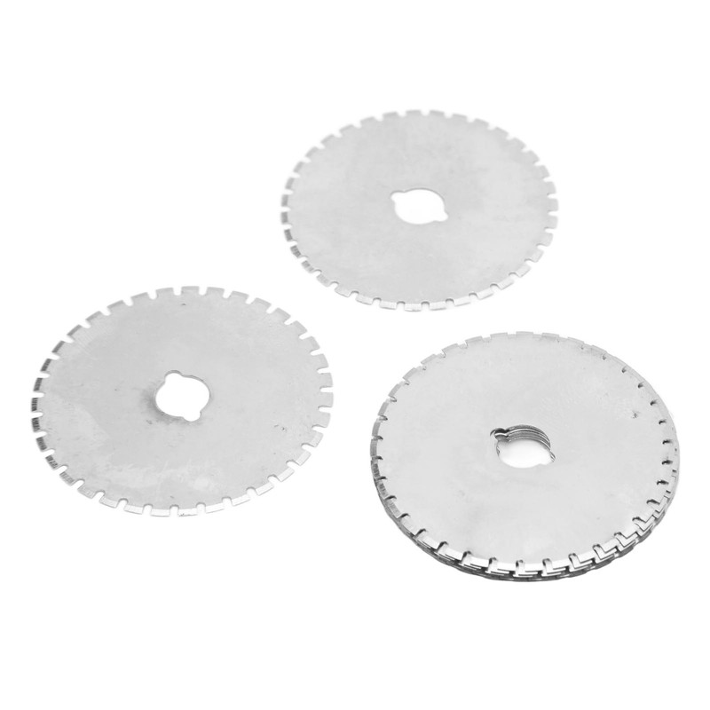10PCS Rotary Cutter Blades Stainless Steel Sharp Rotary Cutter Replacement