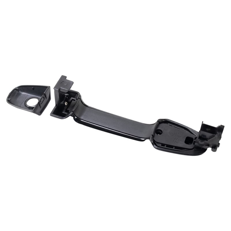 TRQ Front Driver or Passenger Side Exterior Door Handle Black