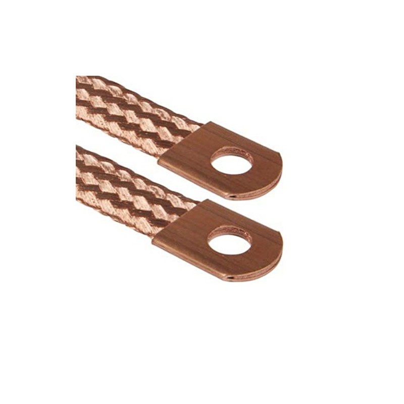 AUPROTEC Motor Ground Tape with Copper Sleeve Length 200 mm