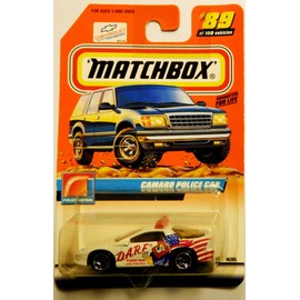 Matchbox 1999-89 Camaro Police Car Police Patrol Series 1:64 Scale