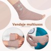 10pcs Vendas Elásticas Compresión Deportivos Reutilizables