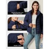 YZG Women's Down Jacket Lightweight Packable Detachable Hooded Waterproof Puffer