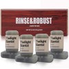 Rinse & Robust Men's 4-in-1 Exfoliating Bar Soap Gift Set