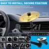 Car Cymbal Air Vent Mini Drum Crash Cymbal For Car