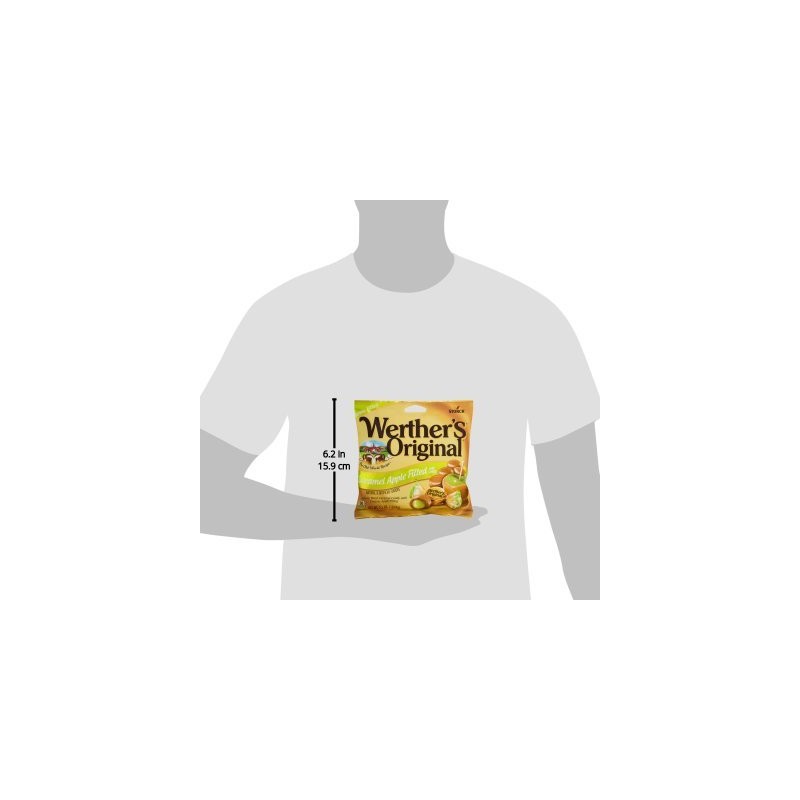 Werther's Original, Creamy Caramel Apple Filled Hard Candy, 5.5 Ounce