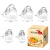 HULISEN Heart Cookie Cutter Set (5 Pieces/Set), Stainless Steel Biscuit