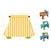SIRUITON Kids Water Table Cover Fit Step2 Rain Showers Splash