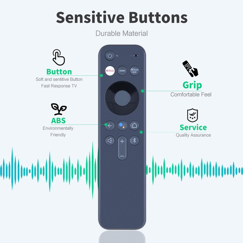 GWVEE Replacement Voice Remote Control for JBL RC-DV2-3016 Link Bar