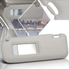 [Left/Driver Side] OE Style Gray Windshield Sun Visor w/Lighted Mirror