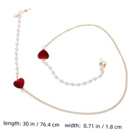 WOONEKY Sunglasses Chain for Women Stylish Glasses Strap Eyeglass Chains Fashion Glasses Necklace Versatile Accessory