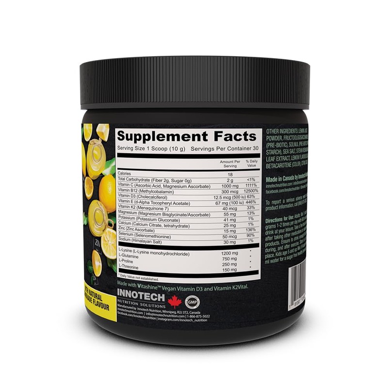 Innotech Nutrition Solutions Innotech Nutrition Solutions Immune Essentials, 300 gram,